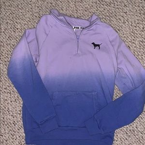 VS pink ombré hoodie